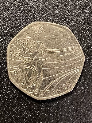 Cycling Olympic 50p Coin Circulated Coin 2012 Olympics Collectible  • £1.50