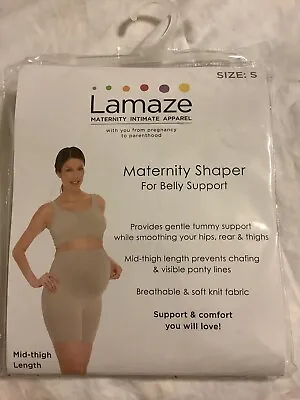 Lamaze Maternity Belly Support Shaper Intimate Apparel Nylon Nude Size Small • $11.97