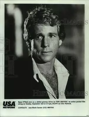 1990 Press Photo Ryan O'Neal Stars In The Driver On USA Network. - Nop62071 • $15.99