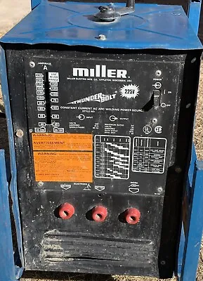 Miller Thunderbolt 225 CC AC Arc Welder 230V 1 Phase With Leads • $750