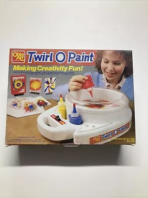 Vintage 80s 1989 TWIRL O PAINT No 509 Ohio Art Kit  Art Kit • $25