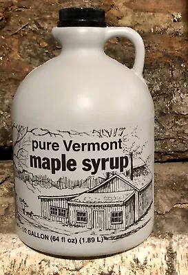 Half Gallon Organic Pure Vermont Maple Syrup • $37.50