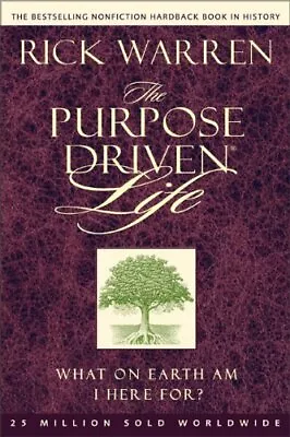 The Purpose Driven Life: What On Earth Am I Here For? By Rick W .9780310276999 • £3.45