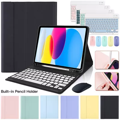 $18.95 • Buy Bluetooth Keyboard Cover Case Mouse For IPad 7/8/9/10th Gen 10.2 10.9 Air 5/4th