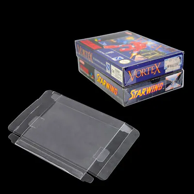 5PC Box Protectors For SNES / N64 / ATARI JAGUAR Games Super Nintendo 64 CIB • $10.99