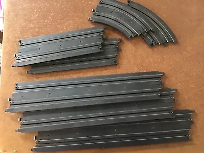 7 Marchon MR-1 Slot Car Racing Track ~ 15” Straight 9” Straight 6” Curved • $20