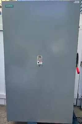 Siemens HF367N Indoor Fusible Heavy Duty Safety Switch 800A 600v (Reconditioned) • $6500