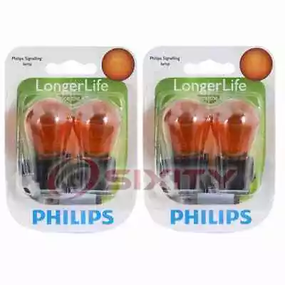 2 Pc Philips Front Turn Signal Light Bulbs For Subaru Legacy Outback Ev • $15.25