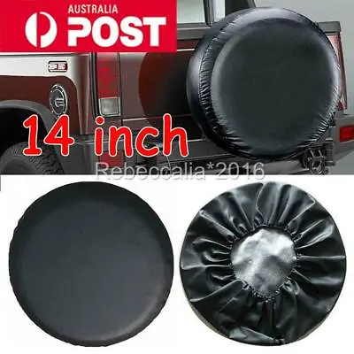 14 Inch Plain Spare Wheel Cover Tyre Cover For Caravan RV And Camper Trailer D • $18.25