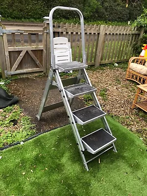 Platform Folding Step Ladder By Wing • £35