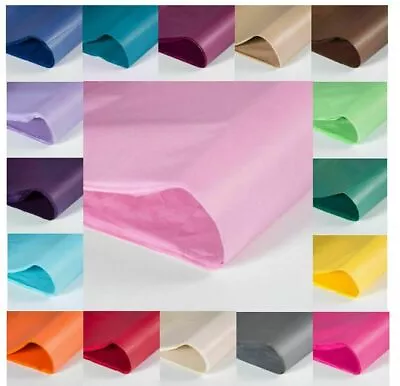 Tissue Paper Sheets Mixed Dark Colour Wrapping Acid Free 18gsm Thick - 100 Pcs • £1.99