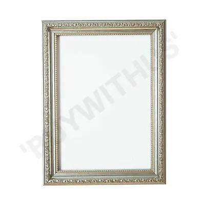 £36.80 • Buy Ornate Picture Frame Shabby Chic Picture Frame Photo Frames White Gold Or Black 