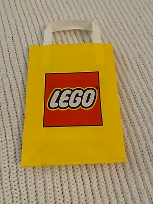 Small Yellow/Red LEGO Paper Store Bag Pre-Owned • $8