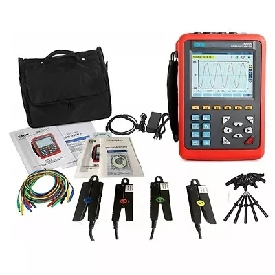 Electrical 3-Phase Power Quality Analyzer With Range10mA ~10A 008B Current Clamp • $1950