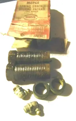 NOS 1935-40 MOPAR Dodge Plymouth Chrys.Desoto Spring Shackle Bushing Kit 939716 • $14