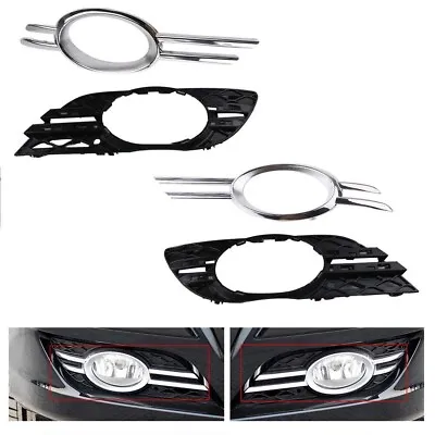 Front Bumper Fog Light Cover Trim Left Right For Mercedes E-CLASS W211 2007-2009 • $47.12