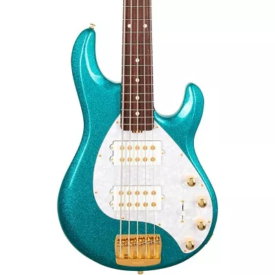 Ernie Ball Music Man StingRay5 Special HH 5-String Bass Guitar Ocean Sparkle • $2999