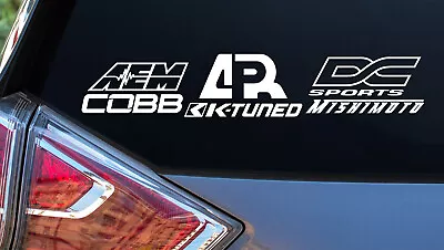 AEM Cobb APR Performance K-Tuned DC Sports Mishimoto Car Vinyl Sticker Decals • $4.99