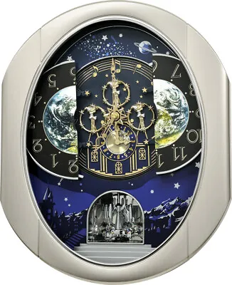 Rhythm Peaceful Cosmos II Magic Motion Clock • $485.99
