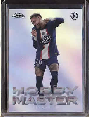 Neymar Jr 2022-23 Topps Chrome UEFA Club H-10 Hobby Master • $149