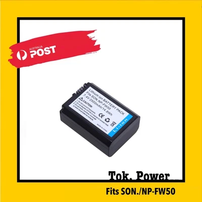 $16.90 • Buy 2500mA Battery For Sony A6000 A6400 A6300 A6500 A7 A7II A7RII A7SII A7S A7S2 A7R