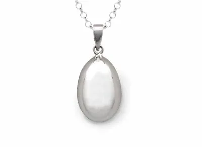 Silver Plated - Pregnancy Chimes Egg Necklace - Tales From The Earth - Gift Box • £38.50