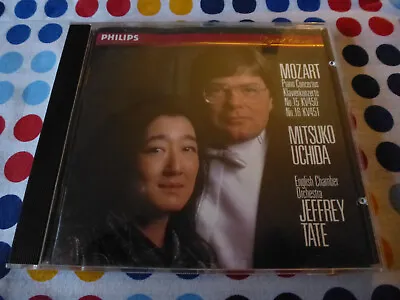 Mitsuko Uchida Mozart Piano Concertos Jeffrey Tate English Chamber Orchestra Cd • £5