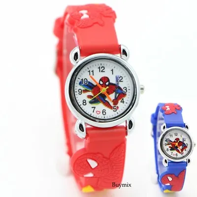 Spider Man Wrist Watch Children Watch Read Learn Time Boys Girls Gift Stocking  • £5.99