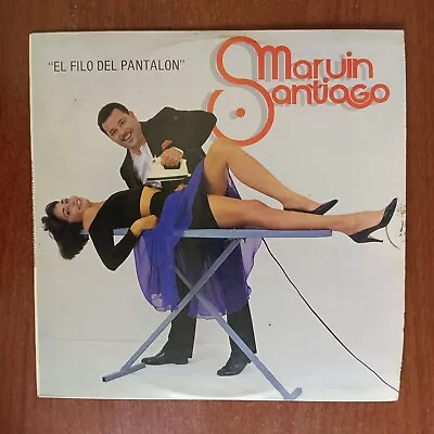 Marvin Santiago – El Filo Del Pantalon [1990] Vinyl LP Latin Salsa Guaguanco Son • $32.98