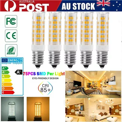LED Globe Corn Bulb E14 2835 SMD Globe Spot Light Lamp 7W Daylight Warm / White • $15.89