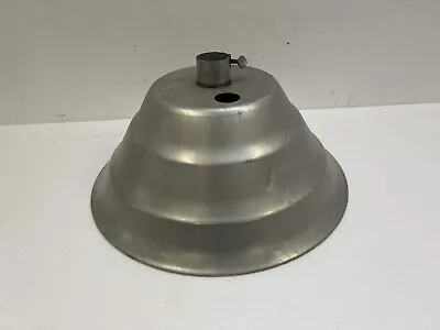 Vintage PATIO UMBRELLA STAND Base Aluminum Mid Century Modern Round Metal 50s • $29.99