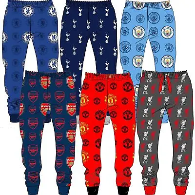 Kids Football Lounge Pants Boys/Girls Childrens Pyjama Bottoms Age 5-12 Years • £7.95