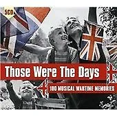 Various Artists : Those Were The Days: 100 Musical Wartime Memories CD 5 Discs • £3.12