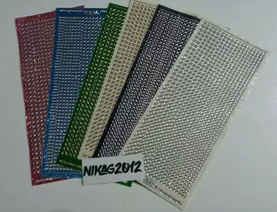 £1.50 • Buy 2mm 2.5mm 3mm 4mm 5mm Glitter Dots Peel Off Stickers Christmas Card Making Craft