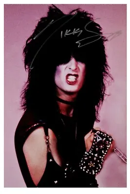 Motley Crue Autographed Posters 1983 Magazine Photo Shoot Nikki Sixx • $15