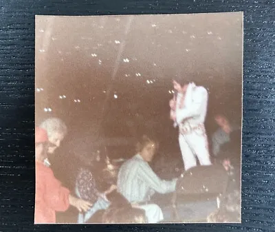 1977 Vintage Original ELVIS PRESLEY Concert Fan Photo Picture • $26.55