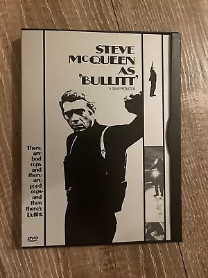 Bullitt DVD 1997 Movie Release STEVE McQUEEN Snapcase Rare Free Shipping • $7