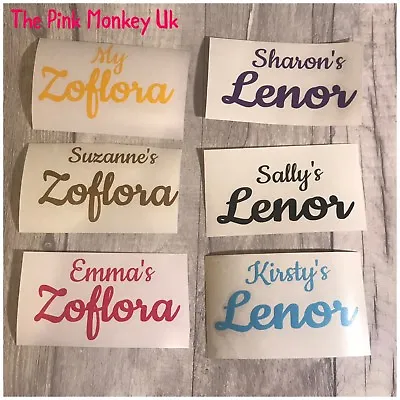 £2 • Buy Personalised Zoflora Or Lenor Spray Bottle Sticker Mrs Hinch Army