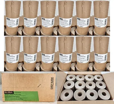 Trimaco 6 In X 180 Ft. Brown Masking Paper 12906 Easy Mask Made In USA Lot Of 12 • $39.99
