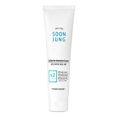 Etude House Soon Jung 2x Barrier Intensive Cream - 60ml • $14.99