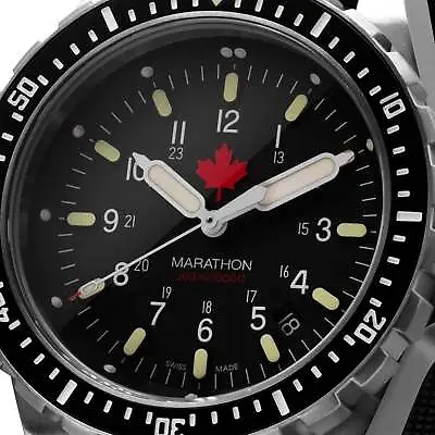 Jumbo Search Rescue (JSAR) Maple Marathon Military Dive Watch: New + 10% OFF! • $1199.95
