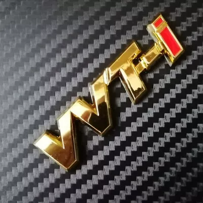 Car Badge VVT-I VVTI Metal Gold For Prado Highlander 86 Rear Side Emblem Sticker • $6.98