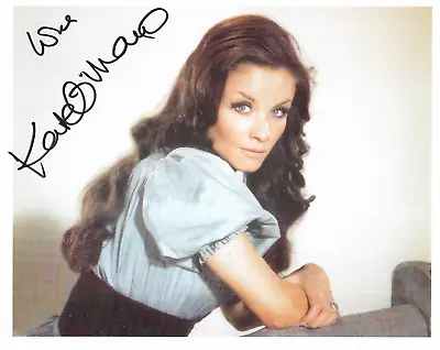 Kate O'Mara HAMMER HORROR Genuine Signed Autograph10 By 8 COA 35634 • £29.99