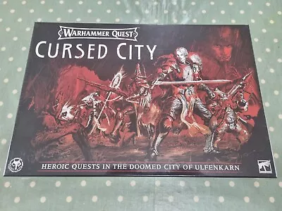 Warhammer Quest Cursed City AOS New In Sealed Box Games Workshop Soulblight . • £62