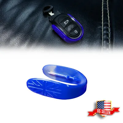 For MINI Cooper F55 F56 F57 3D Union Jack Blue Key Fob Case Cover Shell Holder • $9.99