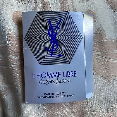 YSL Yves Saint Laurent ~ L’HOMME LIBRE  ~ Eau De Toilette Mini EDT ~Spray~ ~NIB~ • $11.99