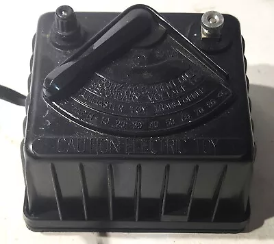 Vintage O Gauge  Multi-Volt Transformer SB / J4 • $8