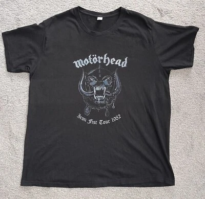 £10 • Buy Motorhead Iron Fist Tour 1982 Tee T Shirt Size L 42  Chest