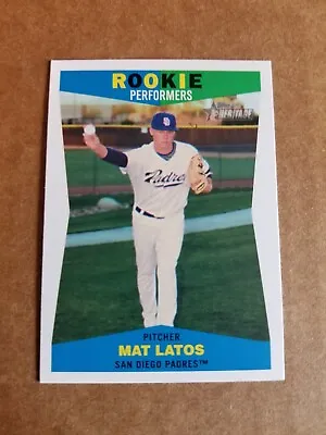 Mat Latos 2009 Topps Heritage High Rookie Performers Rc #rp-06 Padres Qty  • $4.89