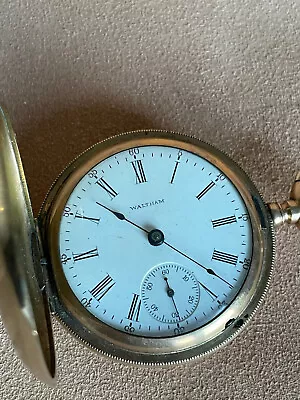 Waltham USA Pocket Watch For Restoration • £130